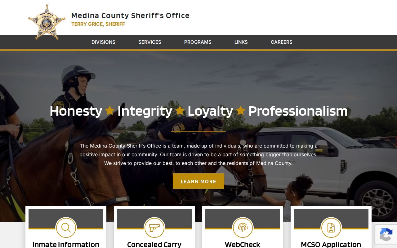 Wadsworth neighbors Medina County Sheriff official resources