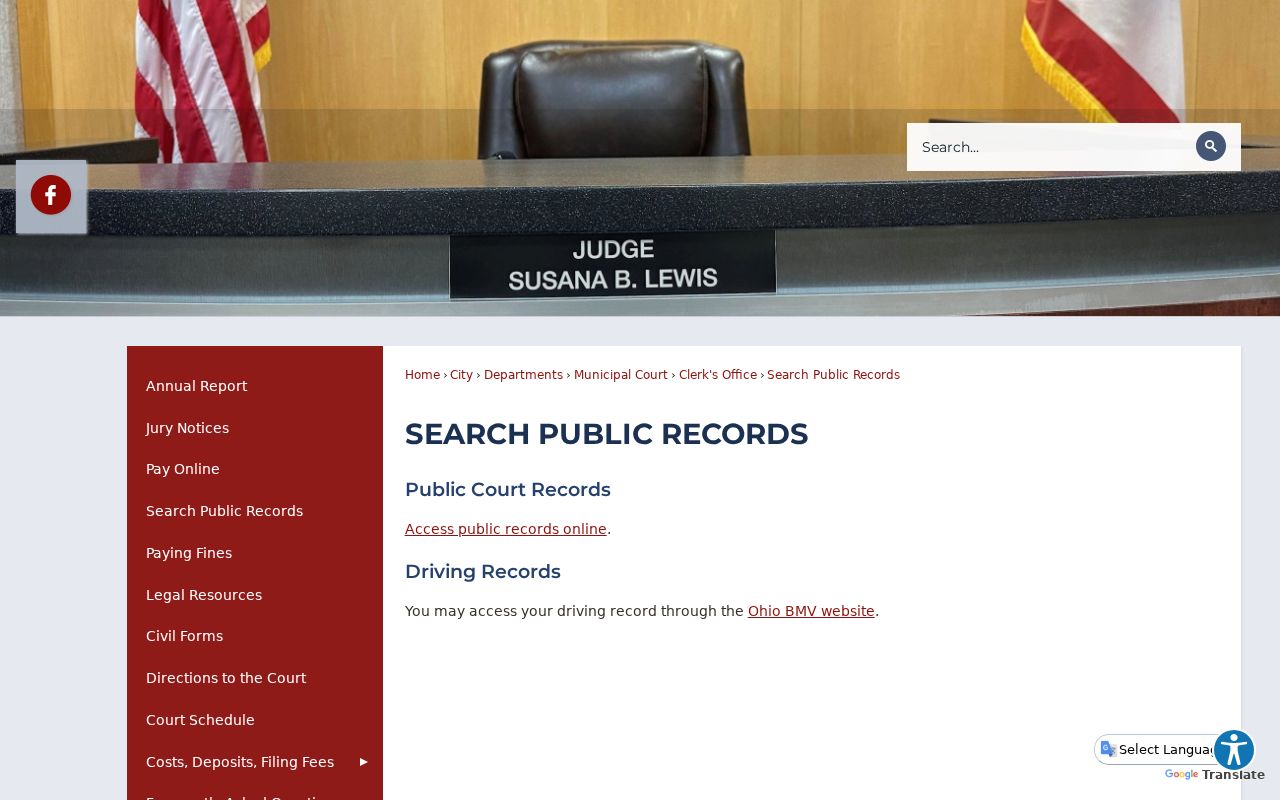Wadsworth resident lookup court records gateway